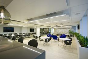 办公室实木地板材质设计与装修效果图大全