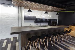 办公室实木地板材质室内装修效果图大全