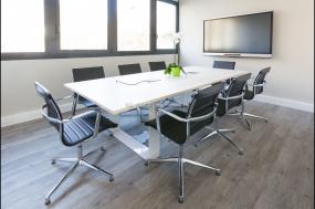 办公室环保强化木地板室内装修效果图大全