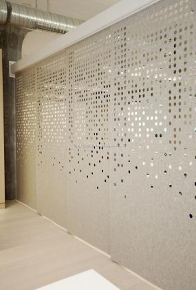 办公室木地板地垫精装修设计图片