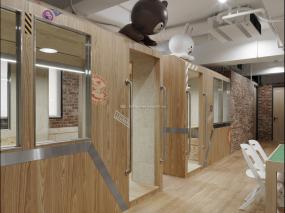 办公室杉木地板装饰设计图片大全