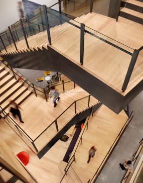 办公室杉木地板装修图片大全