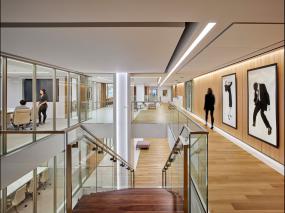 办公室上海木地板设计效果图片