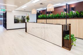 最新办公室杉木地板效果图