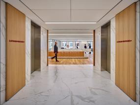 办公室上海木地板设计装修图片