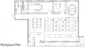 办公室装修布局设计图