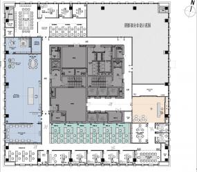 高档办公室装修布局图片
