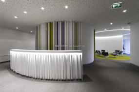 办公室文化墙装修设计效果图片库