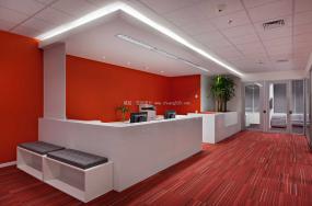 高端办公室文化墙装修效果图