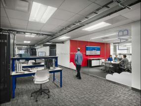 高端智能会议室装修效果图