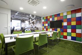 智能会议室装饰设计效果图