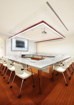 高档会议室座椅装修图片