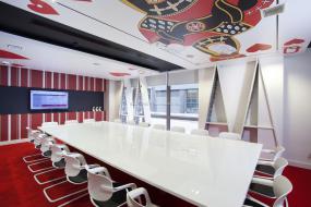 高档多功能会议室装修效果图