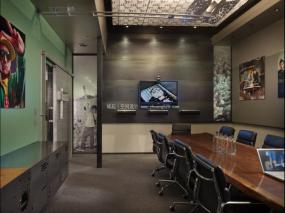 会议室座椅装修实景图图片