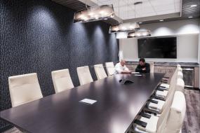 会议室大屏装潢效果图片