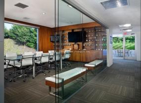 会议室大屏装饰装修图片