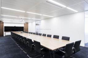 会议室大屏装潢图片