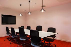 大会议室装修实景图片