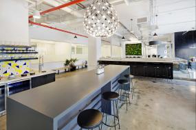 办公室绿色植物装饰装修效果图