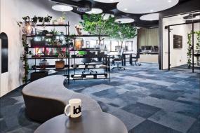 最新办公室绿色植物装饰效果图