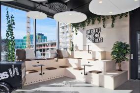 2018办公室绿色植物装修效果图