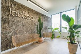 办公室绿色植物装修设计效果图片库