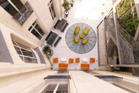 办公室盆栽装饰设计效果图片