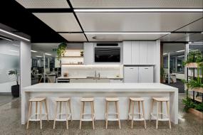 办公室盆栽设计装修效果图