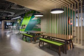 高档办公室盆栽装修效果图