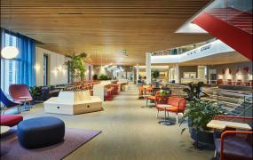 办公室盆栽装饰效果图