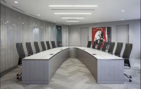 会议桌样式设计装潢图片