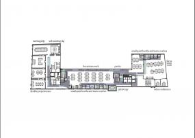 办公室平面布局装修实物图片