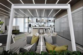 高端老板办公室装饰装修效果图