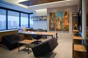 最新老板办公室装饰设计装饰效果图片