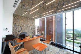 老板办公室布置装修设计效果图