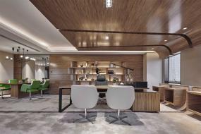 老板办公室布置装修效果图片