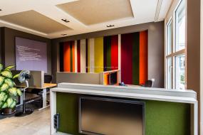 软装办公室装修实物图片