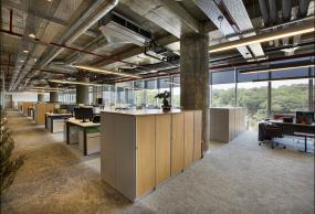 软装办公室设计装饰效果图