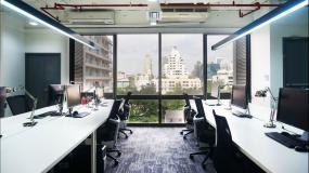 最新软装办公室装饰实景图