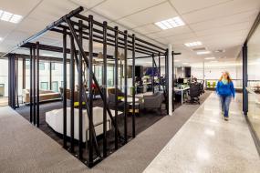 软装办公室设计装饰图