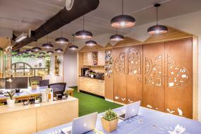 办公室软装装潢设计效果图片