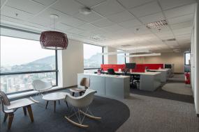 办公室软装设计装饰效果图