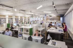 最新办公室软装设计装饰效果图片