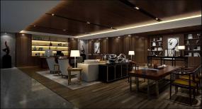 2018总经理办公室设计装修效果图