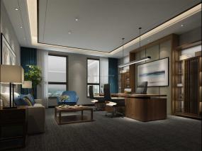 最新总经理办公室设计效果图