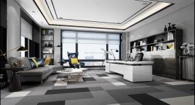 总经理办公室设计装修实物图片