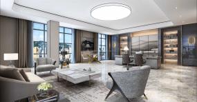 总经理办公室设计装修高清效果图