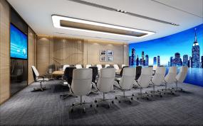 上海会议室设计装饰效果图片