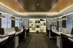 上海个性办公室装潢效果图