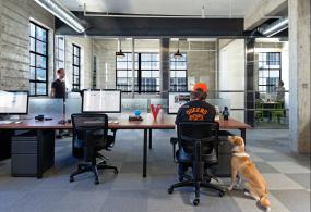 上海室内办公室设计效果图片